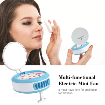 Makeup Mirror with Multi-functional Electric Portable Fans USB Rechargeable Handheld Mini Fan for Makeup Eyelash Extension
Makeup Mirror with Multi-functional Electric Portable Fans USB Rechargeable Handheld Mini Fan for Makeup Eyelash Extension