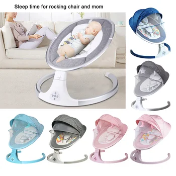 Multi-function Music Baby Electric Auto Swing Rocking Rocker Chair Smart Bluetooth Comfort Cradle 
Multi-function Music Baby Electric Auto Swing Rocking Rocker Chair Smart Bluetooth Comfort Cradle