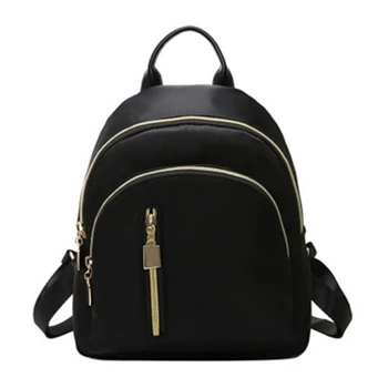 2020 Women Black Mini Backpack Nylon Waterproof Girls School Bag Double Zipper Double Shoulder Backpack Travel Bag Dropship
2020 Women Black Mini Backpack Nylon Waterproof Girls School Bag Double Zipper Double Shoulder Backpack Travel Bag Dropship