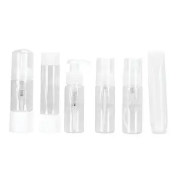 8pcs Toiletry Containers Set Empty Bottles and Jars Clear Plastic Cosmetic Container Travel refillable bottle set A4
8pcs Toiletry Containers Set Empty Bottles and Jars Clear Plastic Cosmetic Container Travel refillable bottle set A4