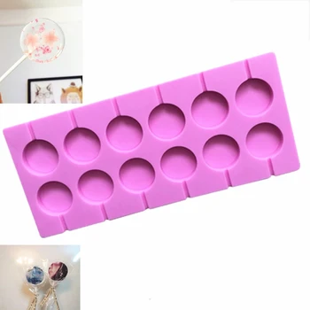 Lollipop Mold Round Crystal 12 Even 3D Sky Silicone Chocolate Mold, Silicone MAQUETER Eco-friendly 192 Pink 26.3*11.3*1cm 185g
Lollipop Mold Round Crystal 12 Even 3D Sky Silicone Chocolate Mold, Silicone MAQUETER Eco-friendly 192 Pink 26.3*11.3*1cm 185g