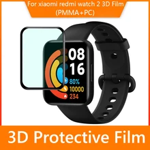 Film de protection en Fiber de verre 9D pour Xiaomi Mi Watch 2/2 Lite, Films de protection d'écran LCD, couverture, accessoires de montre Redmi=
