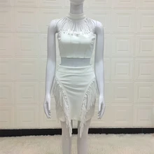 3pcs New Tassel Skirts Sexy Women Summer Mini Skirt + Collar Three Piece Set Sleeveless Crop Top Tassel Skirts Nightclub Dress
3pcs New Tassel Skirts Sexy Women Summer Mini Skirt + Collar Three Piece Set Sleeveless Crop Top Tassel Skirts Nightclub Dress