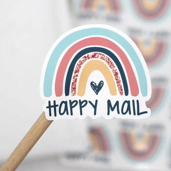 Custom Happy Mail Rainbow Stickers, Thank You For Shopping,Supporting Small Business, Thank You Sticker,Shop Small Business
Custom Happy Mail Rainbow Stickers, Thank You For Shopping,Supporting Small Business, Thank You Sticker,Shop Small Business