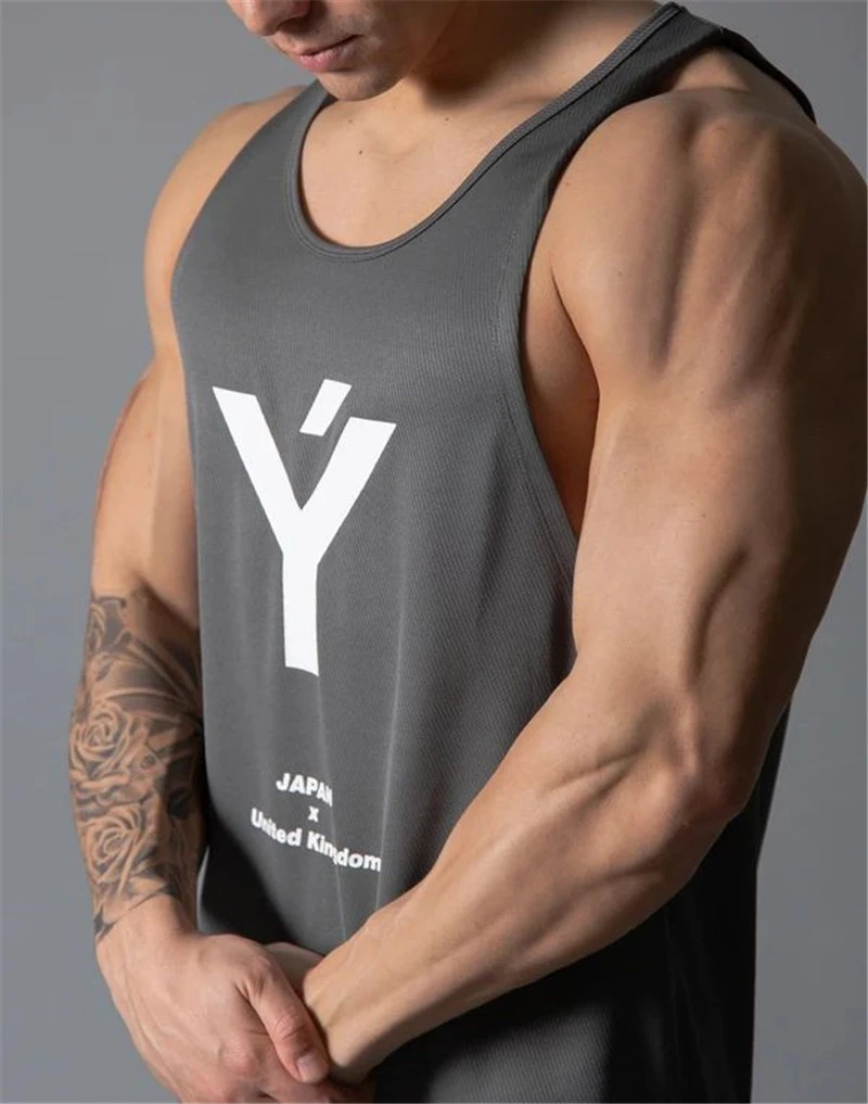 2020 Japan Mens Tank Top Bodybuilding Stringer Gym Sleeveless Undershirt Men Fitness Vest Singlets Sportswear Workout Tank Top
2020 Japan Mens Tank Top Bodybuilding Stringer Gym Sleeveless Undershirt Men Fitness Vest Singlets Sportswear Workout Tank Top