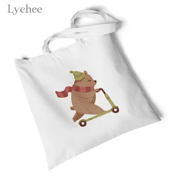 Lychee Harajuku Animal Print White Canvas Bag Environmental Reusable Original Handbag Foldable Large Shoulder Bag Travel Bag
Lychee Harajuku Animal Print White Canvas Bag Environmental Reusable Original Handbag Foldable Large Shoulder Bag Travel Bag