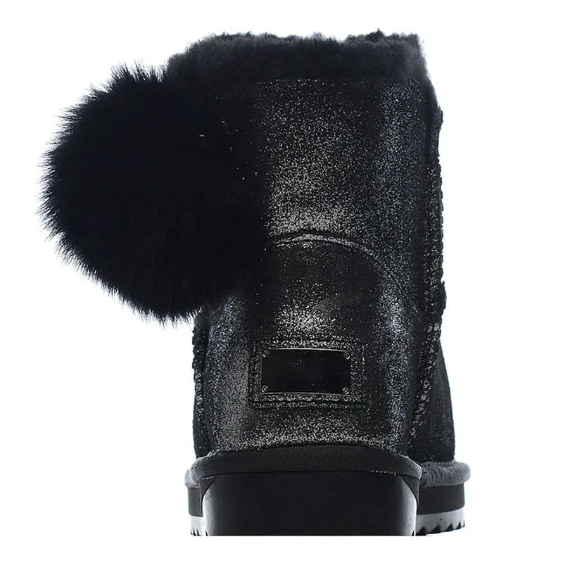 Snow Boots Women's Genuine Leather Winter plus Velvet New Style WOMEN'S Shoes 2019 Warm Cotton-padded Shoes Short Thick Women's
Snow Boots Women's Genuine Leather Winter plus Velvet New Style WOMEN'S Shoes 2019 Warm Cotton-padded Shoes Short Thick Women's