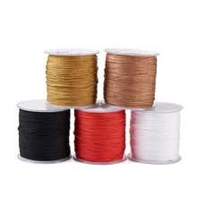 5Rolls 100m/roll 1mm Nylon Cord Threads Mixed Colors Macrame Thread String Braided Rope For Bracelet Beading DIY Jewelry Making
5Rolls 100m/roll 1mm Nylon Cord Threads Mixed Colors Macrame Thread String Braided Rope For Bracelet Beading DIY Jewelry Making