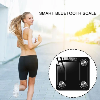 Smart USB Charging Bluetooth Scale Muscle Mass BMI Weighing Body Fat Water Scale for Kitchen Measuring Accessories
Smart USB Charging Bluetooth Scale Muscle Mass BMI Weighing Body Fat Water Scale for Kitchen Measuring Accessories