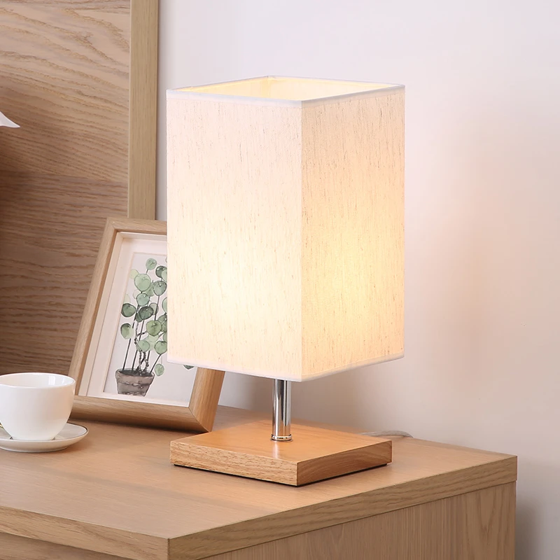 Простая Современная настольная лампа для спальни кабинета прикроватная подарок