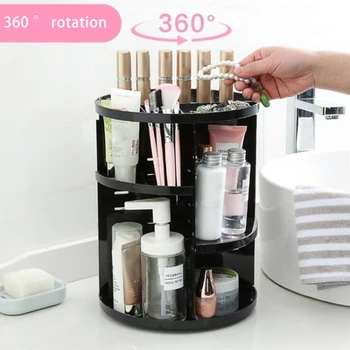 360 Rotating Cosmetic Storage Box DIY Detachable Large Capacity Makeup Carousel Spinning Holder Storage Rack Girl Gifts
360 Rotating Cosmetic Storage Box DIY Detachable Large Capacity Makeup Carousel Spinning Holder Storage Rack Girl Gifts