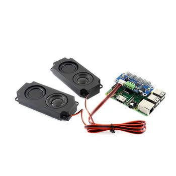 WM8960 Hi-Fi Sound Card HAT for Raspberry Pi Zero/Zero W/Zero WH/2B/3B/3B+/4B Stereo CODEC, Play/Record
WM8960 Hi-Fi Sound Card HAT for Raspberry Pi Zero/Zero W/Zero WH/2B/3B/3B+/4B Stereo CODEC, Play/Record