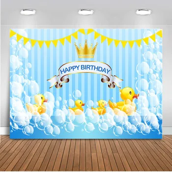 Birthday Party Backdrop for Photography Little Yellow Duck Bubble Backdrops Birthday Party Dessert Table Studio Booth Background
Birthday Party Backdrop for Photography Little Yellow Duck Bubble Backdrops Birthday Party Dessert Table Studio Booth Background