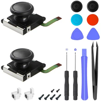 Replacement Joystick 3D Analog Thumb Stick for Nintendo Switch Joy-Con Controller Lock Buckles Thumbstick Caps Tool Kits
Replacement Joystick 3D Analog Thumb Stick for Nintendo Switch Joy-Con Controller Lock Buckles Thumbstick Caps Tool Kits