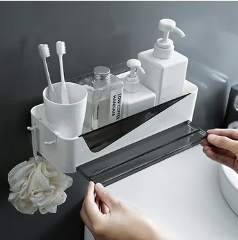 ABS Bathroom Wall Hanging Kitchen Bathroom Storage Shelf Rack Corner Shower Shelf Kitchen Tools Holder
ABS Bathroom Wall Hanging Kitchen Bathroom Storage Shelf Rack Corner Shower Shelf Kitchen Tools Holder