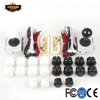 Arcade DIY Kits Controller USB Encoder To PC Games 2 5Pin 8 Way Sticker+20x Push Buttons ( 2.8mm Terminal )For Arcade Joystick
Arcade DIY Kits Controller USB Encoder To PC Games 2 5Pin 8 Way Sticker+20x Push Buttons ( 2.8mm Terminal )For Arcade Joystick