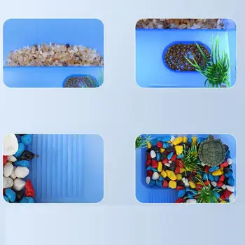 Red-eared Turtles Tortoise Tank with Roof Terrace Fishbowl Villa Home Plastics Special Tank for Turtle Raising
Red-eared Turtles Tortoise Tank with Roof Terrace Fishbowl Villa Home Plastics Special Tank for Turtle Raising
