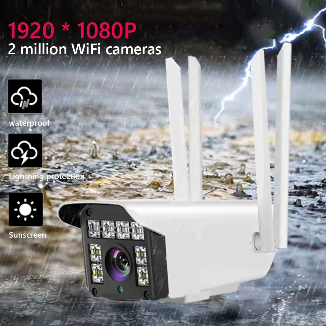 Surveillance 1080P Camera Security Camera Monitor Wireless Baby IP-CameraTwo Way Audio IR-Cut Night Vision CCTV WiFi Camera
Surveillance 1080P Camera Security Camera Monitor Wireless Baby IP-CameraTwo Way Audio IR-Cut Night Vision CCTV WiFi Camera