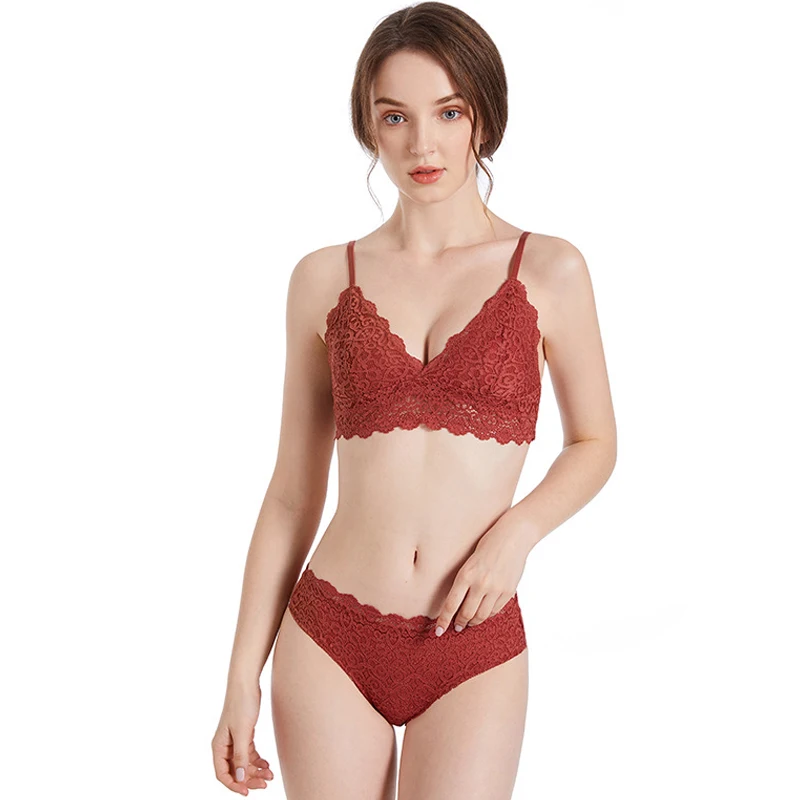 Women Sexy Lace Bra Set Push Up Underwear Backless Padded French Bralette Transparent Lingerie Ultrathin Briefs Set Intimates #F
Women Sexy Lace Bra Set Push Up Underwear Backless Padded French Bralette Transparent Lingerie Ultrathin Briefs Set Intimates #F