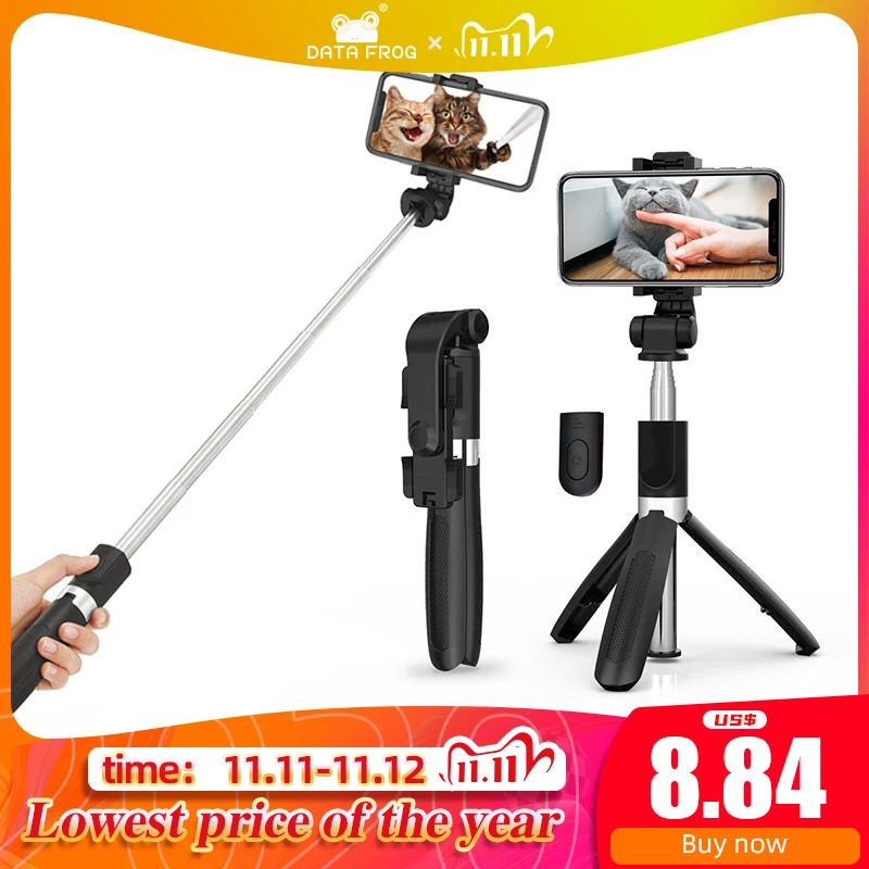 Wireless bluetooth Selfie Stick Tripod for IOS/Android Phone Foldable Tripods Monopods Universal For Gopro Sports Action Camera
Wireless bluetooth Selfie Stick Tripod for IOS/Android Phone Foldable Tripods Monopods Universal For Gopro Sports Action Camera