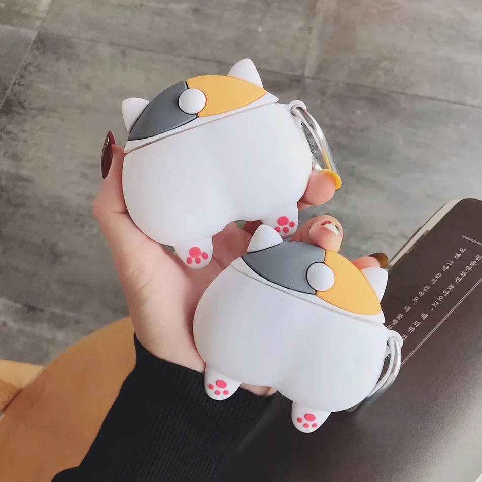 Cat Dinosaur Earphone Case for Airpods 2 Case Cute Fish Cover for Apple Air pods Case Silicone Sun flower Rainbow For Earpods
Cat Dinosaur Earphone Case for Airpods 2 Case Cute Fish Cover for Apple Air pods Case Silicone Sun flower Rainbow For Earpods