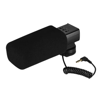 K&F CONCEPT S5 Stereo Video Shotgun Microphone On-Camera Condenser Mic 3.5mm Plug for Canon Sony DSLR Interview Sound Recording
K&F CONCEPT S5 Stereo Video Shotgun Microphone On-Camera Condenser Mic 3.5mm Plug for Canon Sony DSLR Interview Sound Recording