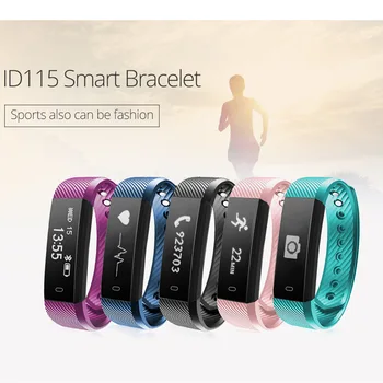 ID115 Smart Wristband Heart Rate blood pressure Monitor Fitness Bracelet smart watch Sports Smart Bracelet for iOS Android 
ID115 Smart Wristband Heart Rate blood pressure Monitor Fitness Bracelet smart watch Sports Smart Bracelet for iOS Android