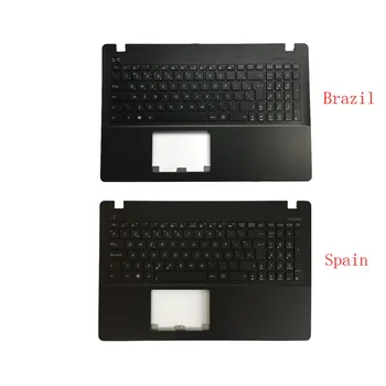 

New Brazil/Spanish Laptop Keyboard for ASUS X550 K550V X550C X550VC X550J X550V A550L Y581C F550 R510L Palmrest Upper Cover