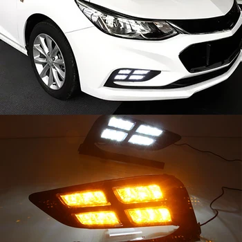 CSCSNL 1 Set DRL LED Daytime Running Light Auto Bulb Daylight Yellow Signal Waterproof Car DRL 12V For Chevrolet Cruze 2016 2017
CSCSNL 1 Set DRL LED Daytime Running Light Auto Bulb Daylight Yellow Signal Waterproof Car DRL 12V For Chevrolet Cruze 2016 2017