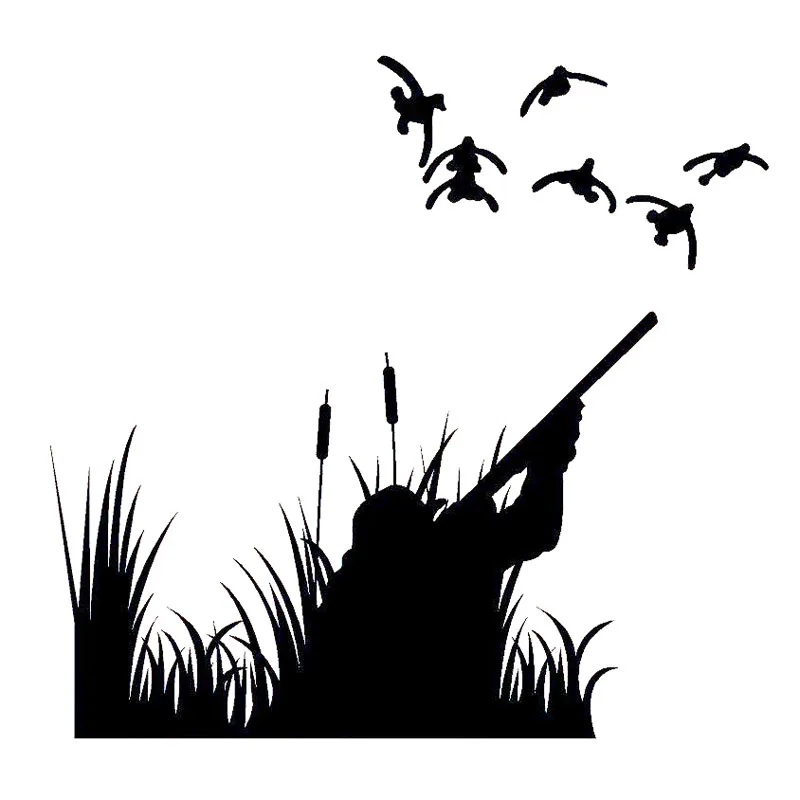 Car Stickers Duck Hunting Outdoor PVC Decals Accessory Fun Car Styling Car Stickers Black and Silver 16cm*15.3cm
Car Stickers Duck Hunting Outdoor PVC Decals Accessory Fun Car Styling Car Stickers Black and Silver 16cm*15.3cm