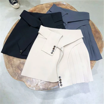 The spring of 2020 the new design feeling small pleated is a skirt with an a-line shape since the waist leg long skirts
The spring of 2020 the new design feeling small pleated is a skirt with an a-line shape since the waist leg long skirts