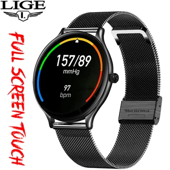 LIGE New Smart Watch Men Fitness Tracking Sleep Monitoring Bracelet Bluetooth Music Control IP67 Waterproof Smartwatch for Women
LIGE New Smart Watch Men Fitness Tracking Sleep Monitoring Bracelet Bluetooth Music Control IP67 Waterproof Smartwatch for Women