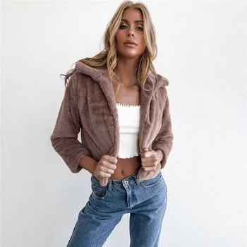 Winter Jacket Women Coat 2019 Autumn Warm Soft Zipper Faux Fur Female Plush Fur Overcoat Casual Outerwear Chaqueta Mujer N16
Winter Jacket Women Coat 2019 Autumn Warm Soft Zipper Faux Fur Female Plush Fur Overcoat Casual Outerwear Chaqueta Mujer N16