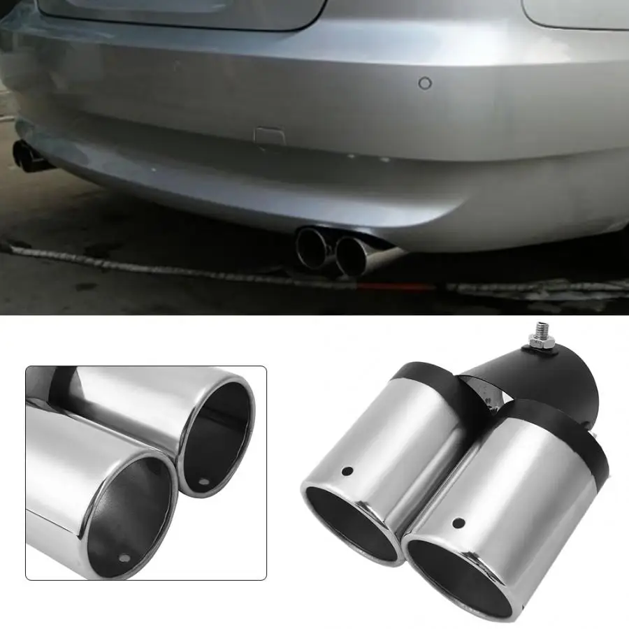 Universal Stainless Steel Car Exhaust Pipe Rear Muffler Tip Tail Pipe Outlet Nozzle End auto accessories
Universal Stainless Steel Car Exhaust Pipe Rear Muffler Tip Tail Pipe Outlet Nozzle End auto accessories