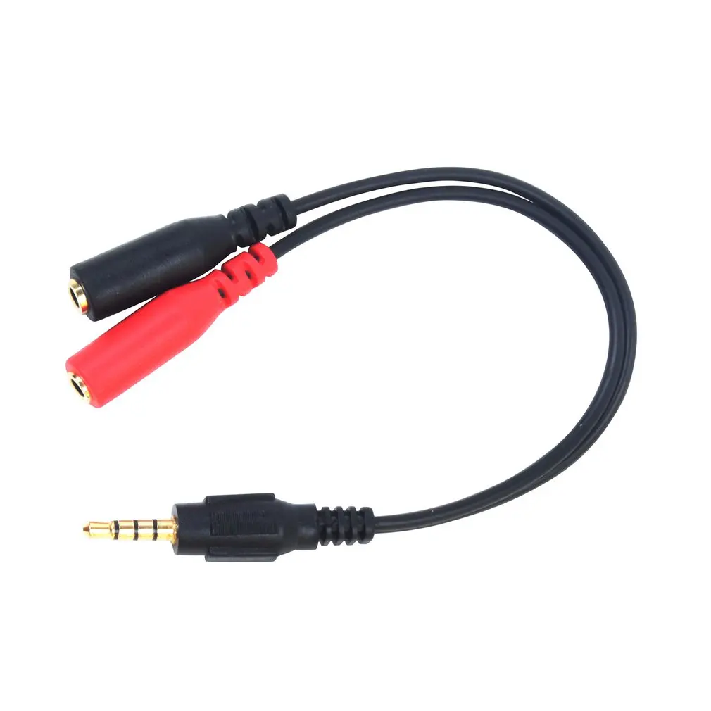 Headphones jack 3.5 mm Splitter Stereo Audio Y-Splitter 2 to 1 Male Cable Adapter Microphone Plug for Earphone
Headphones jack 3.5 mm Splitter Stereo Audio Y-Splitter 2 to 1 Male Cable Adapter Microphone Plug for Earphone