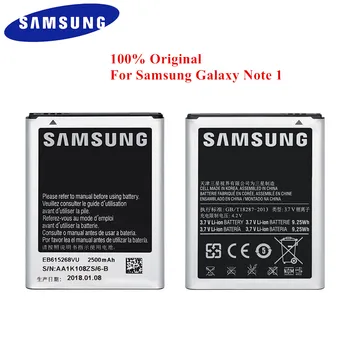 100% Original Battery EB615268VU for Samsung Galaxy Note 1 GT-N7000 i9220 N7005 i9228 i889 i717 T879 2500mAh Real Capacity Akku
100% Original Battery EB615268VU for Samsung Galaxy Note 1 GT-N7000 i9220 N7005 i9228 i889 i717 T879 2500mAh Real Capacity Akku