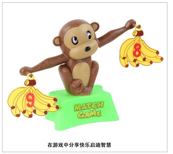 Educational Toy Monkey with Numbers Balance Banana Fun Mathematics +/- Learning Toy Kindergarten
Educational Toy Monkey with Numbers Balance Banana Fun Mathematics +/- Learning Toy Kindergarten