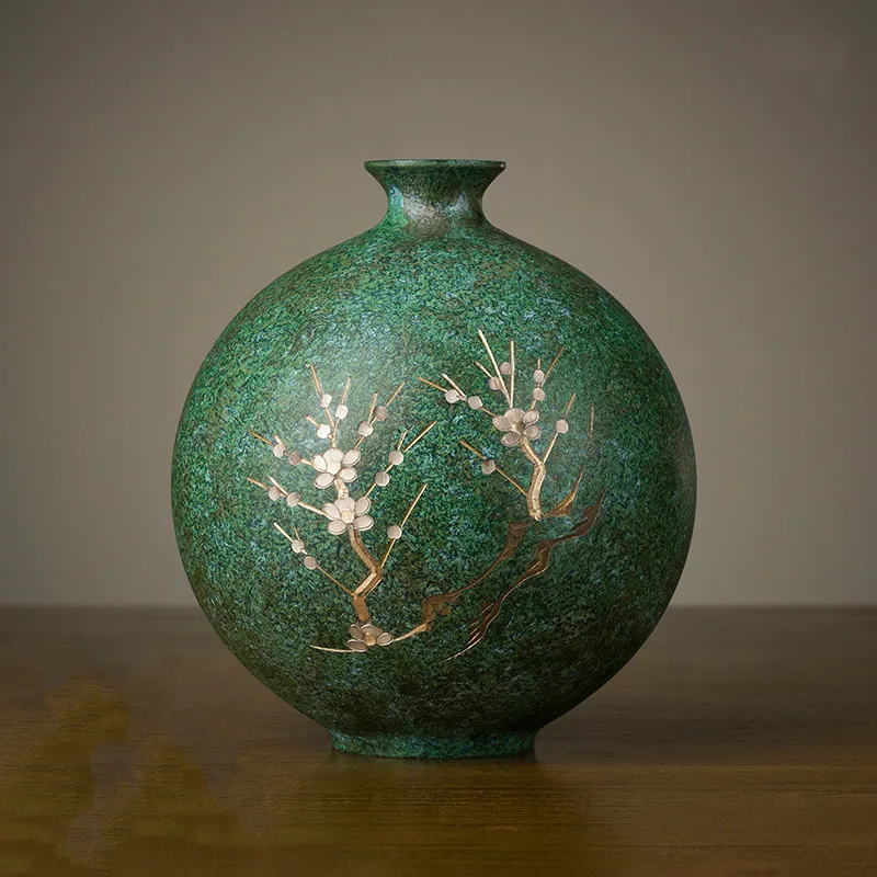 Copper Decoration "The Plum of Gaokang Bronze Ware" Copper Crafts Home Accessories Vase home decor vase decoration home
Copper Decoration "The Plum of Gaokang Bronze Ware" Copper Crafts Home Accessories Vase home decor vase decoration home
