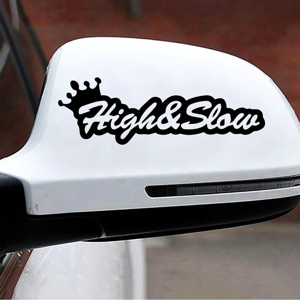 Vinyl High Slow Car Sticker Cover Scratches Cartoon Window Decal For Motorcycle Vw Bmw E46 Ford Focus
Vinyl High Slow Car Sticker Cover Scratches Cartoon Window Decal For Motorcycle Vw Bmw E46 Ford Focus