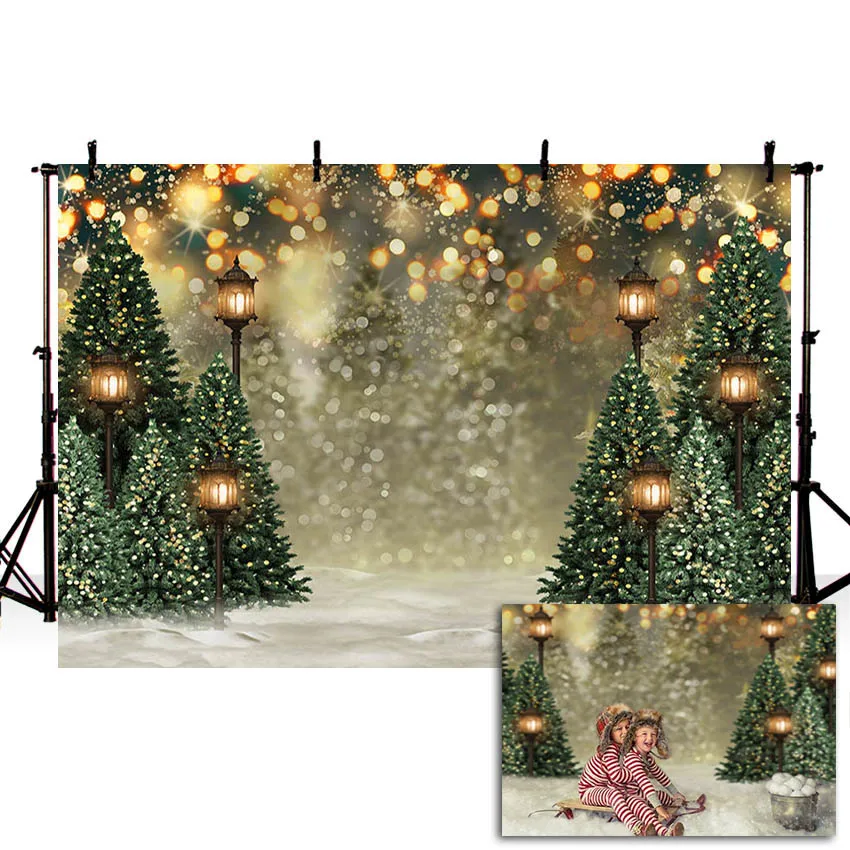 Mehofond Christmas Tree Backdrop Gold Glitter Light Snowflake Forest Portrait Photography Background for Photo Studio Decoration
Mehofond Christmas Tree Backdrop Gold Glitter Light Snowflake Forest Portrait Photography Background for Photo Studio Decoration