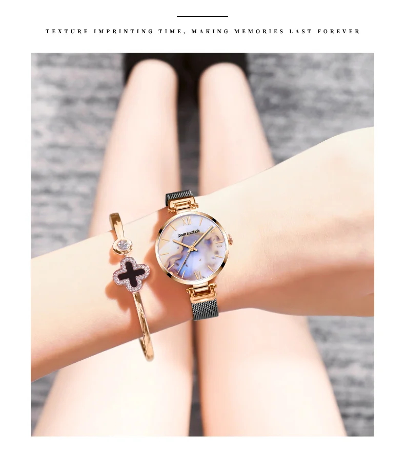 DOM Luxury Brand Women Watches Marble Dial Female Clock Quartz Wristwatch Stainless steel Fashion Ladies Waterproof Watch Womens DOM Luxury Brand Women Watches Marble Dial Female Clock Quartz Wristwatch Stainless steel Fashion Ladies Waterproof Watch Womens