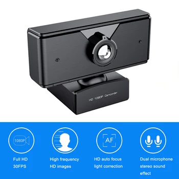 1080P HD Webcam Web Camera PC Computer Web Cameras USB Driver-Free Webcams With Mic For Teleconferencing Live Streaming
1080P HD Webcam Web Camera PC Computer Web Cameras USB Driver-Free Webcams With Mic For Teleconferencing Live Streaming