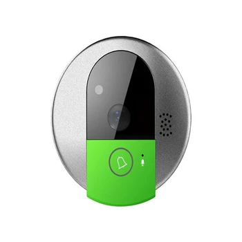 HD 720P Wireless WiFi IP Door Camera IR Night Vision Two Way Audio Video Intercom Doorbell Wide Angle Security Doorphone Camera
HD 720P Wireless WiFi IP Door Camera IR Night Vision Two Way Audio Video Intercom Doorbell Wide Angle Security Doorphone Camera