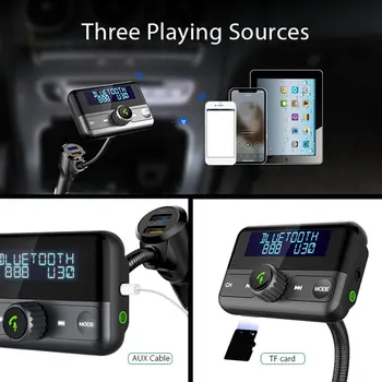 Bt75S 1.8" Display Screen Qc3.0 Fasting Car Charge Fm Transmitter Car Handsfree Car Kit Aux Wireless Audio Player
Bt75S 1.8" Display Screen Qc3.0 Fasting Car Charge Fm Transmitter Car Handsfree Car Kit Aux Wireless Audio Player