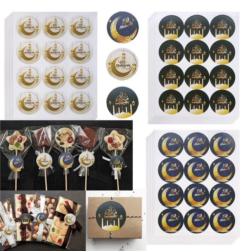 60pcs Eid Mubarak Paper Stickers 2024 Islamic Muslim Party Decoationr Cookies Candy Bag Gift Box Lable Stickers Ramadan Supplies
60pcs Eid Mubarak Paper Stickers 2024 Islamic Muslim Party Decoationr Cookies Candy Bag Gift Box Lable Stickers Ramadan Supplies
