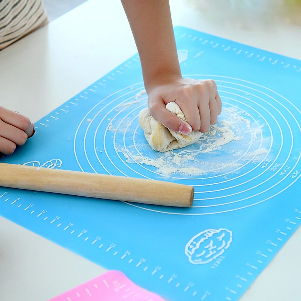 Silicone Baking Mat Thickening Flour Rolling Scale Mat Kneading Dough Pad Baking Pastry Rolling Mat Bakeware Liners
Silicone Baking Mat Thickening Flour Rolling Scale Mat Kneading Dough Pad Baking Pastry Rolling Mat Bakeware Liners