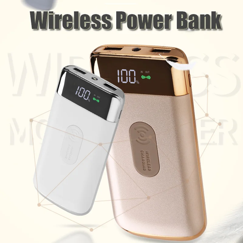 Wireless Power Bank 30000mah Waterproof External Portable Battery Powerbank Batteri Charger Portabl LED LCD for Xiaomi Iphone
Wireless Power Bank 30000mah Waterproof External Portable Battery Powerbank Batteri Charger Portabl LED LCD for Xiaomi Iphone