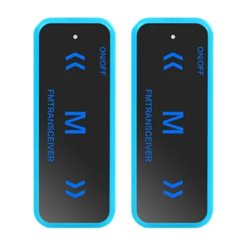 2pcs Radio Station Two Way Walkie Talkie Communication Mini USB Charging Safe FM Intercom Long Range 400-470 MHz Earpieces
2pcs Radio Station Two Way Walkie Talkie Communication Mini USB Charging Safe FM Intercom Long Range 400-470 MHz Earpieces