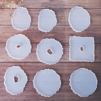 DIY Crystal Epoxy 18 Paragraph Irregular Mirror Tabletop Silicone Mould Handmade Mirror Pendant Coasters Base
DIY Crystal Epoxy 18 Paragraph Irregular Mirror Tabletop Silicone Mould Handmade Mirror Pendant Coasters Base