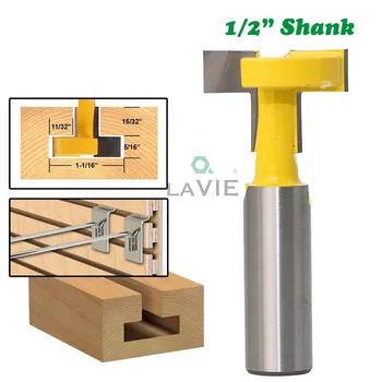 12mm 1/2" Shank Milling Cutter T-Slot Handle Router Bit Tungsten Carbide Slotting Straight For Woodworking Milling Tools MC03003
12mm 1/2" Shank Milling Cutter T-Slot Handle Router Bit Tungsten Carbide Slotting Straight For Woodworking Milling Tools MC03003